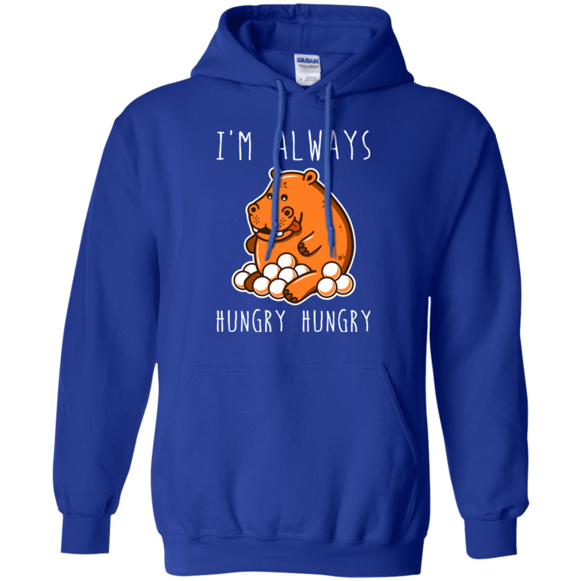 Sweatshirts Royal / Small Hungry Hungry Pullover Hoodie