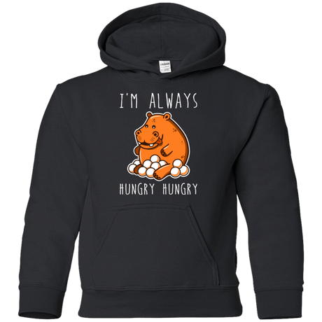 Sweatshirts Black / YS Hungry Hungry Youth Hoodie