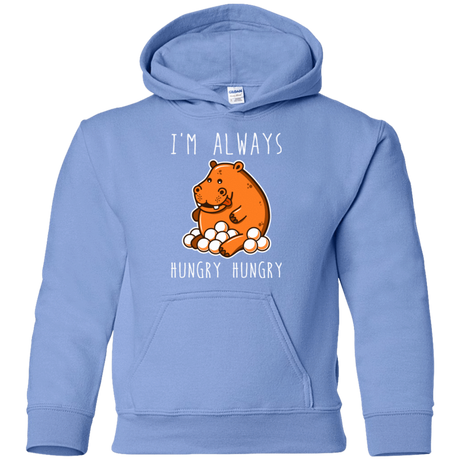 Sweatshirts Carolina Blue / YS Hungry Hungry Youth Hoodie