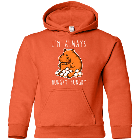 Sweatshirts Orange / YS Hungry Hungry Youth Hoodie