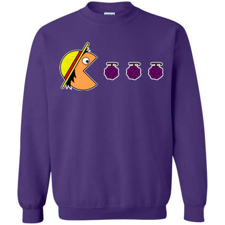 Sweatshirts Purple / Small Hungry Pirate Crewneck Sweatshirt