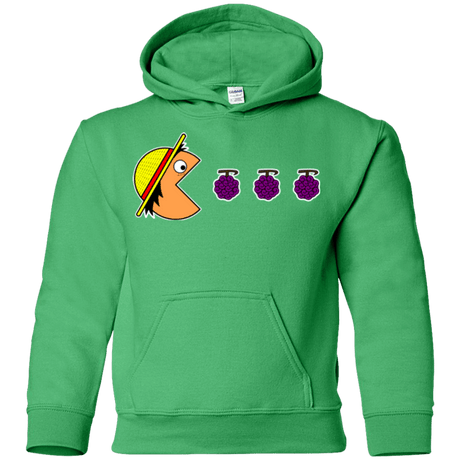 Sweatshirts Irish Green / YS Hungry Pirate Youth Hoodie