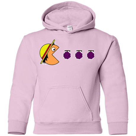 Sweatshirts Light Pink / YS Hungry Pirate Youth Hoodie