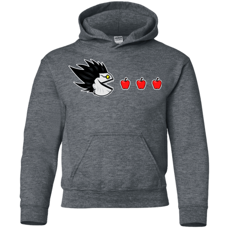 Sweatshirts Dark Heather / YS Hungry Shinigami Youth Hoodie