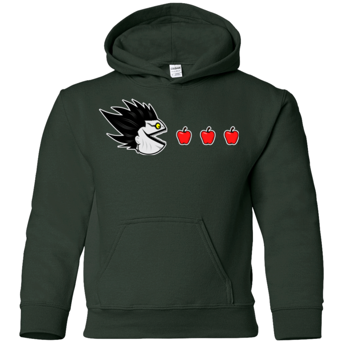 Sweatshirts Forest Green / YS Hungry Shinigami Youth Hoodie