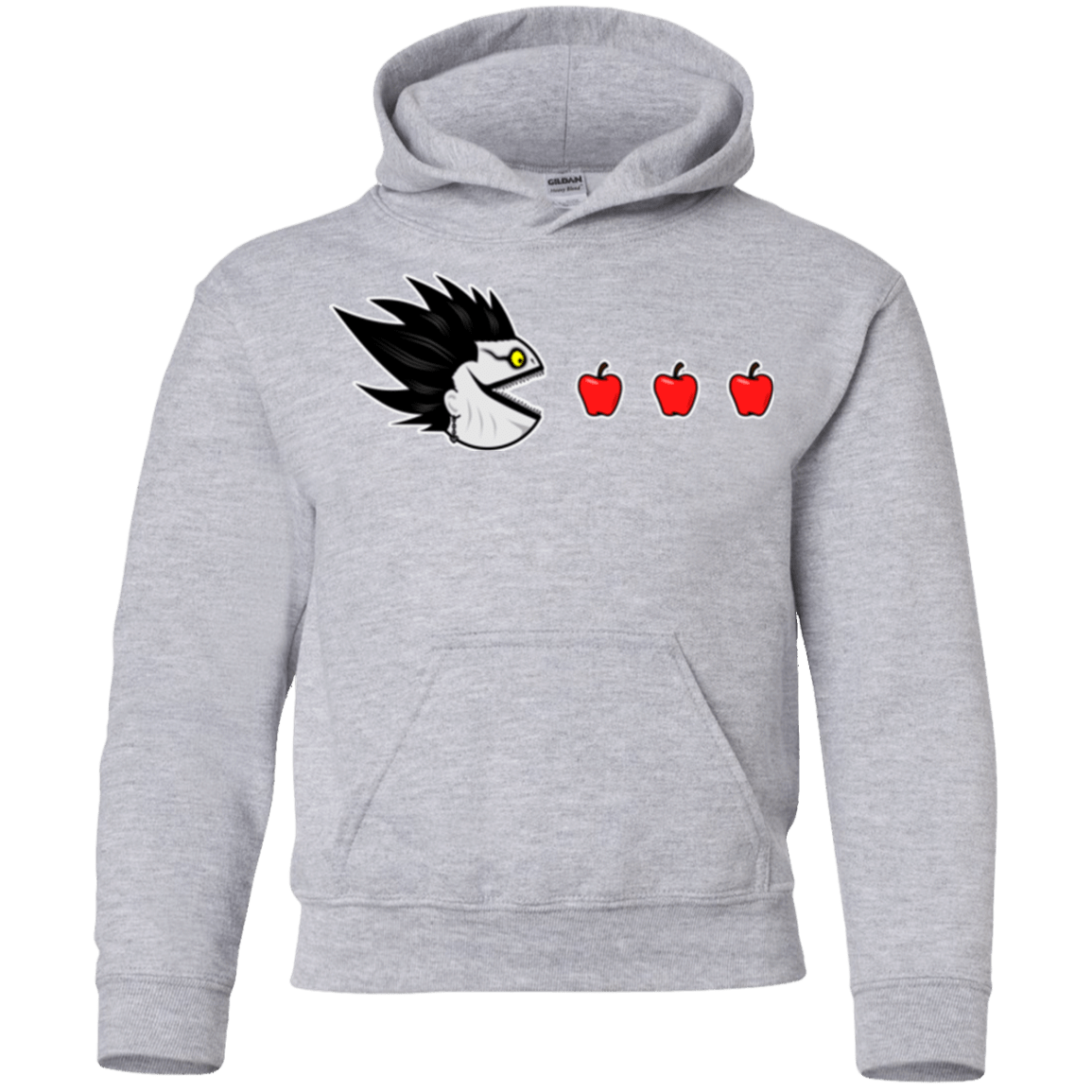 Sweatshirts Sport Grey / YS Hungry Shinigami Youth Hoodie