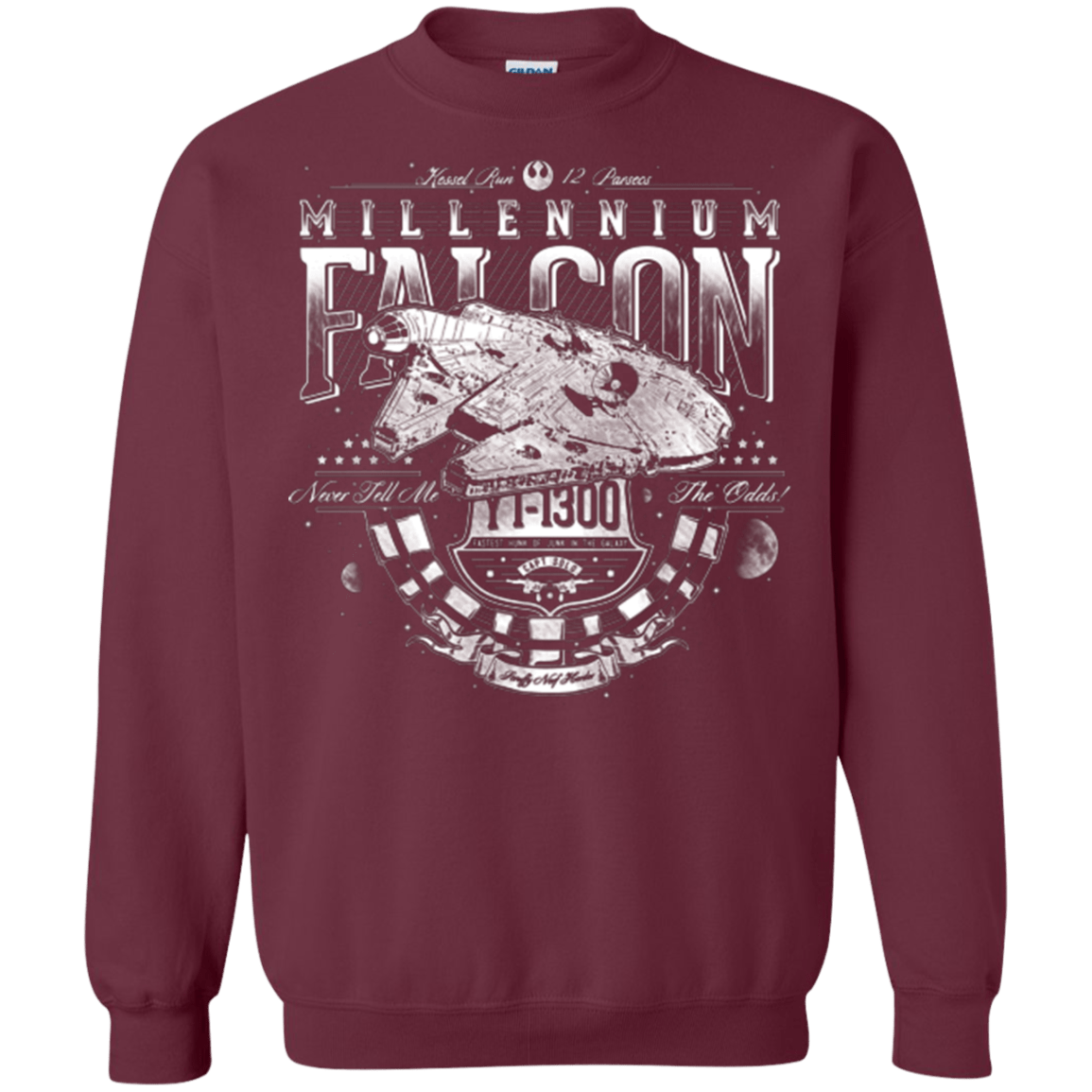 Sweatshirts Maroon / Small Hunk A Junk Crewneck Sweatshirt