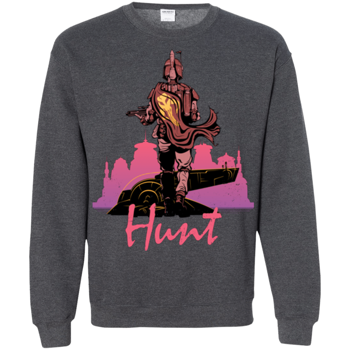 Sweatshirts Dark Heather / Small Hunt Crewneck Sweatshirt