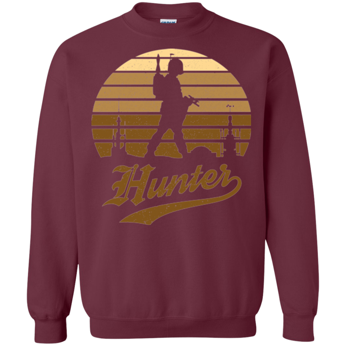 Sweatshirts Maroon / Small Hunter (1) Crewneck Sweatshirt