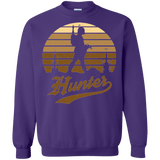 Sweatshirts Purple / Small Hunter (1) Crewneck Sweatshirt