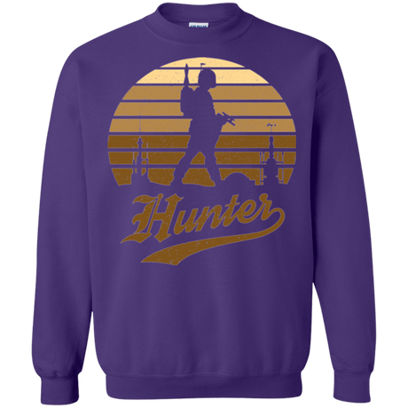 Sweatshirts Purple / Small Hunter (1) Crewneck Sweatshirt