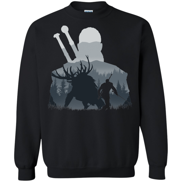 Sweatshirts Black / S Hunter Crewneck Sweatshirt