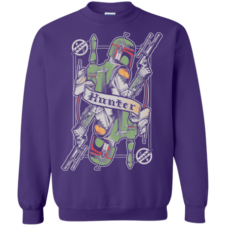 Sweatshirts Purple / Small Hunter Crewneck Sweatshirt
