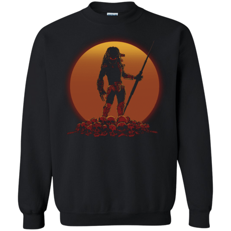 Sweatshirts Black / Small Hunter on Sunset Crewneck Sweatshirt