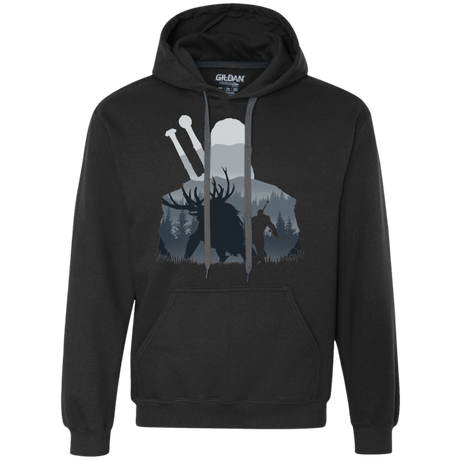 Sweatshirts Black / S Hunter Premium Fleece Hoodie