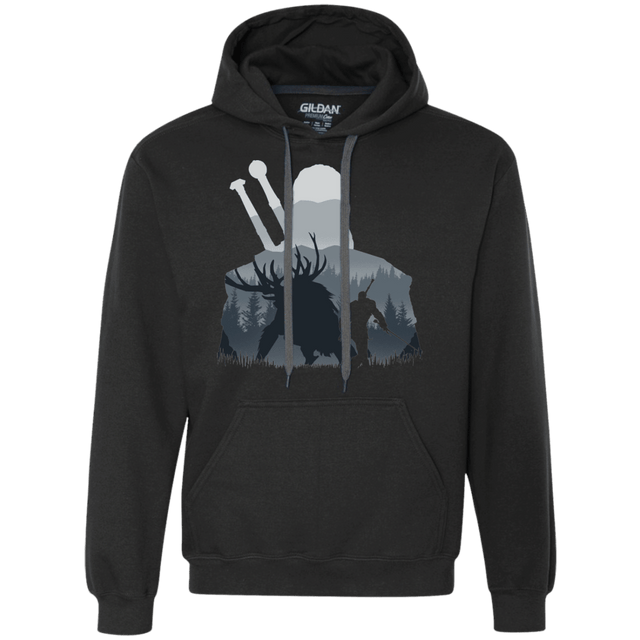 Sweatshirts Black / S Hunter Premium Fleece Hoodie