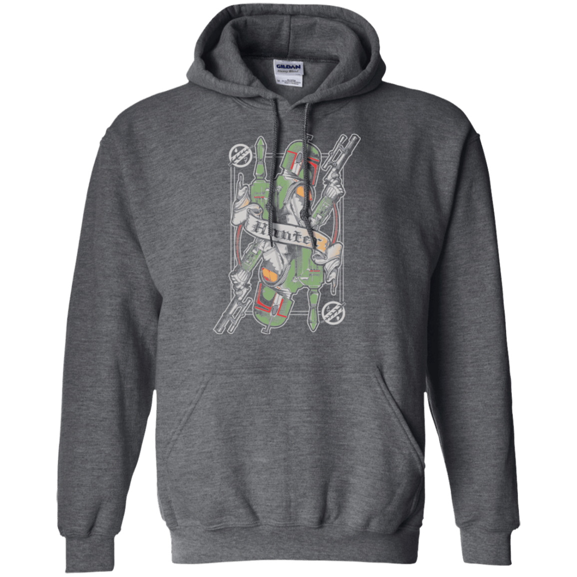 Sweatshirts Dark Heather / Small Hunter Pullover Hoodie