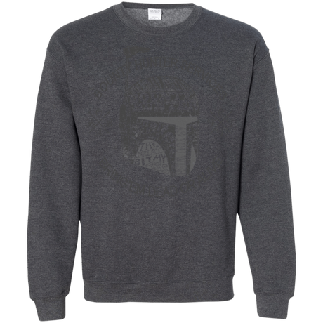 Sweatshirts Dark Heather / S Hunter services Crewneck Sweatshirt