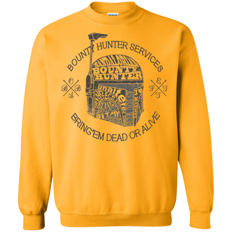 Sweatshirts Gold / S Hunter services Crewneck Sweatshirt