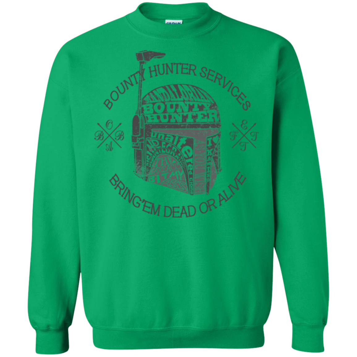 Sweatshirts Irish Green / S Hunter services Crewneck Sweatshirt