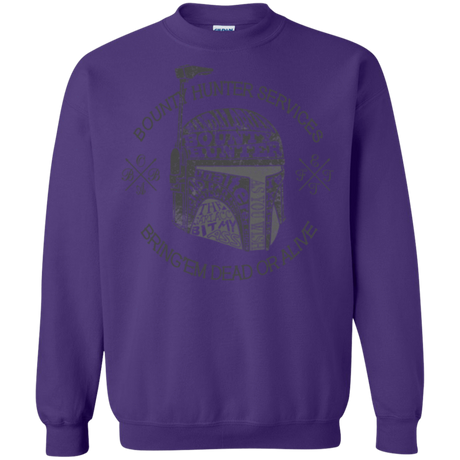 Sweatshirts Purple / S Hunter services Crewneck Sweatshirt