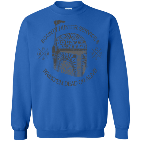 Sweatshirts Royal / S Hunter services Crewneck Sweatshirt