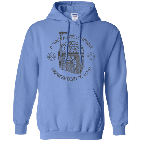 Sweatshirts Carolina Blue / S Hunter services Pullover Hoodie