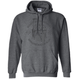Sweatshirts Dark Heather / S Hunter services Pullover Hoodie