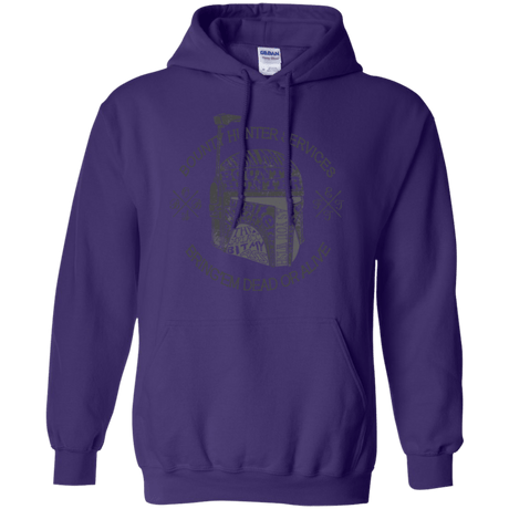 Sweatshirts Purple / S Hunter services Pullover Hoodie