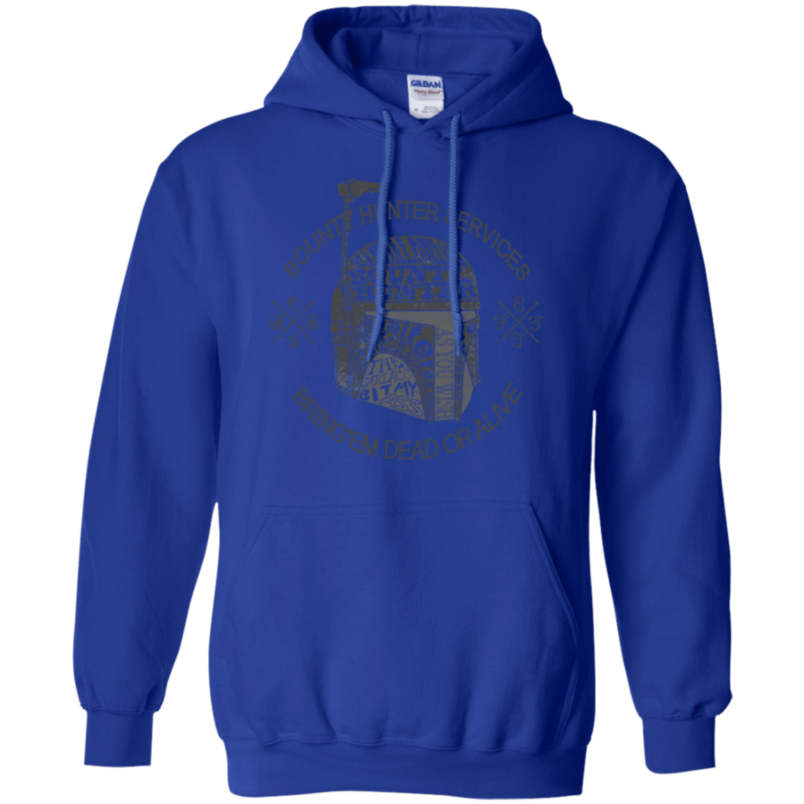 Sweatshirts Royal / S Hunter services Pullover Hoodie
