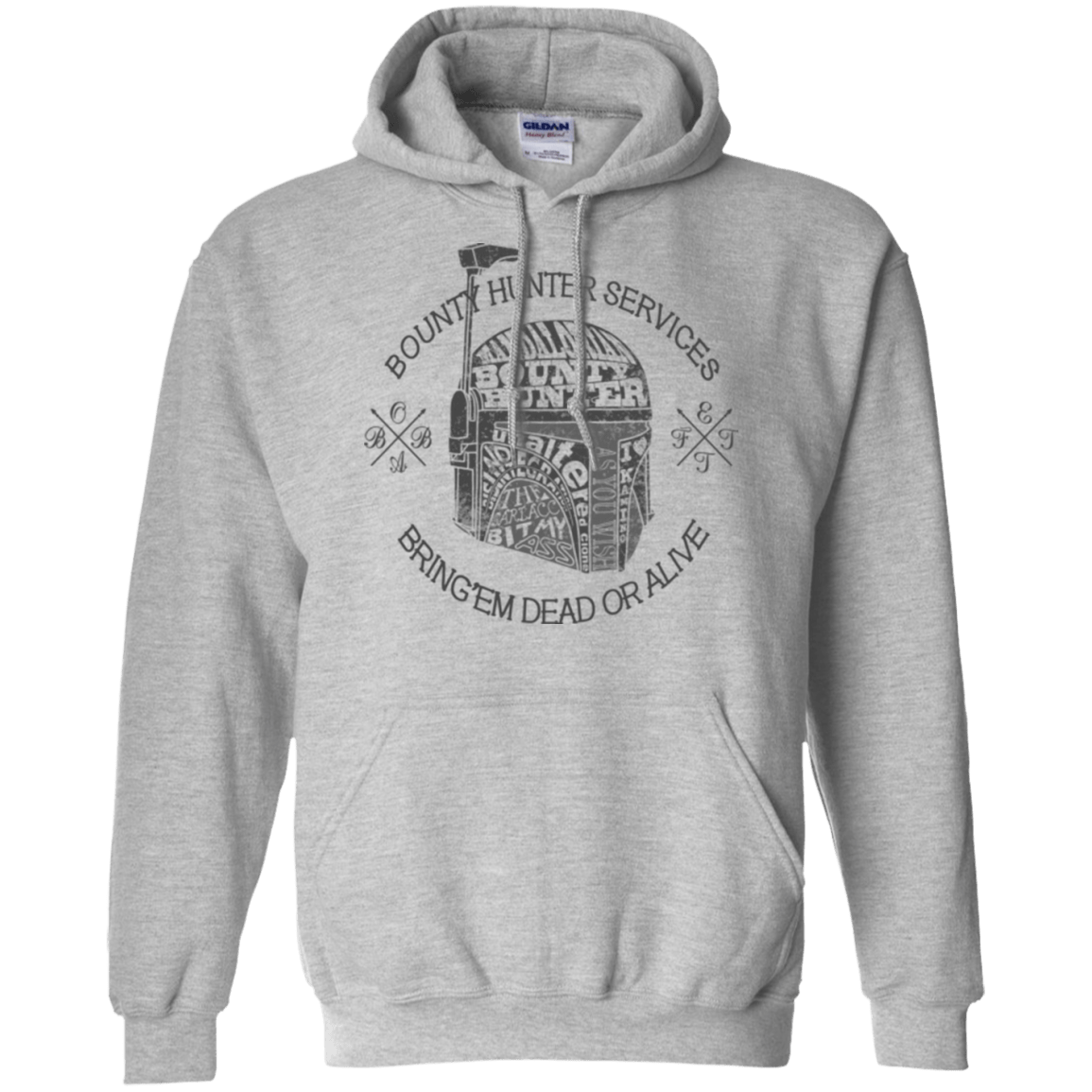 Sweatshirts Sport Grey / S Hunter services Pullover Hoodie
