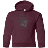 Sweatshirts Maroon / YS Hunter services Youth Hoodie