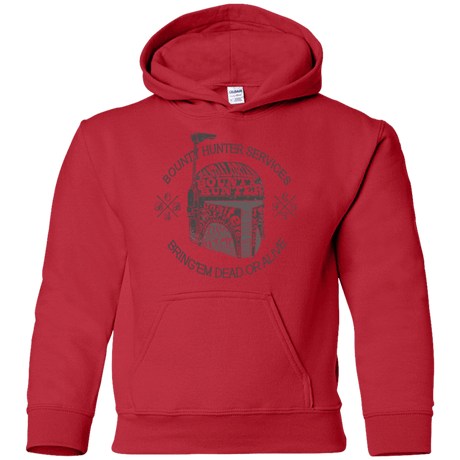 Sweatshirts Red / YS Hunter services Youth Hoodie