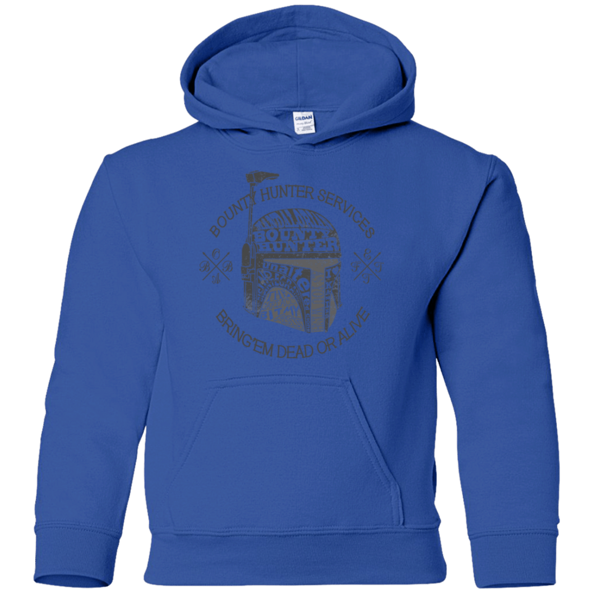 Sweatshirts Royal / YS Hunter services Youth Hoodie