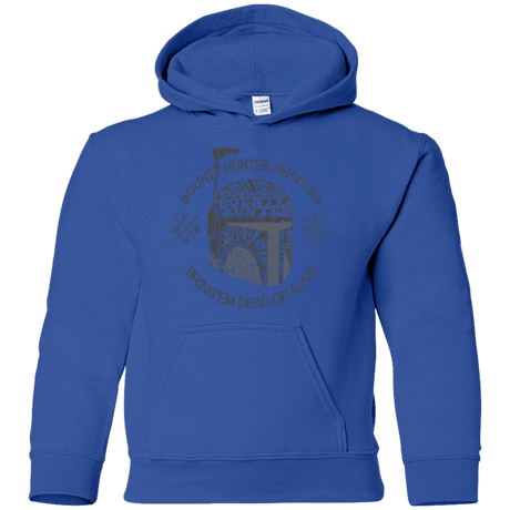 Sweatshirts Royal / YS Hunter services Youth Hoodie