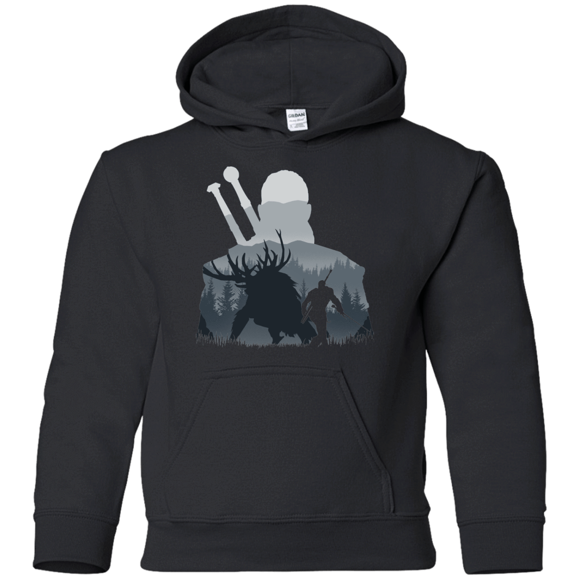 Sweatshirts Black / YS Hunter Youth Hoodie