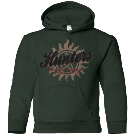 Sweatshirts Forest Green / YS Hunters Academy Youth Hoodie