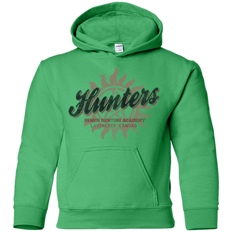Sweatshirts Irish Green / YS Hunters Academy Youth Hoodie