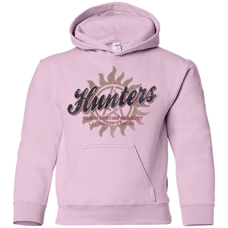 Sweatshirts Light Pink / YS Hunters Academy Youth Hoodie