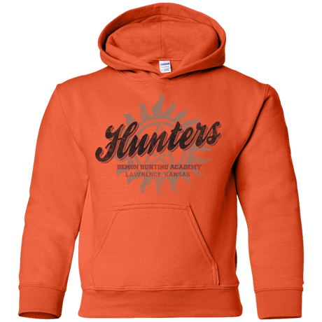 Sweatshirts Orange / YS Hunters Academy Youth Hoodie