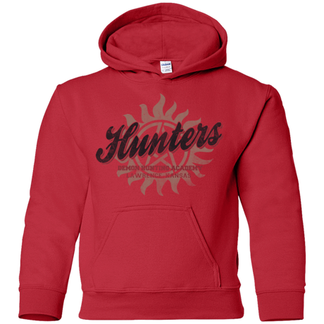 Sweatshirts Red / YS Hunters Academy Youth Hoodie