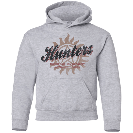 Sweatshirts Sport Grey / YS Hunters Academy Youth Hoodie