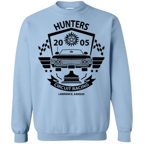 Sweatshirts Light Blue / Small Hunters Circuit Crewneck Sweatshirt