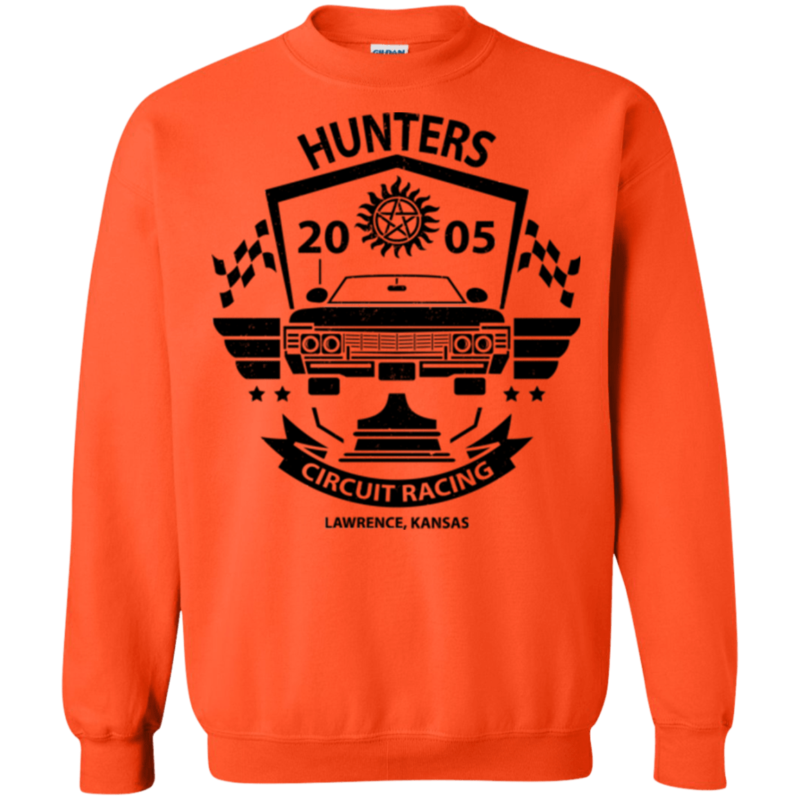 Sweatshirts Orange / Small Hunters Circuit Crewneck Sweatshirt