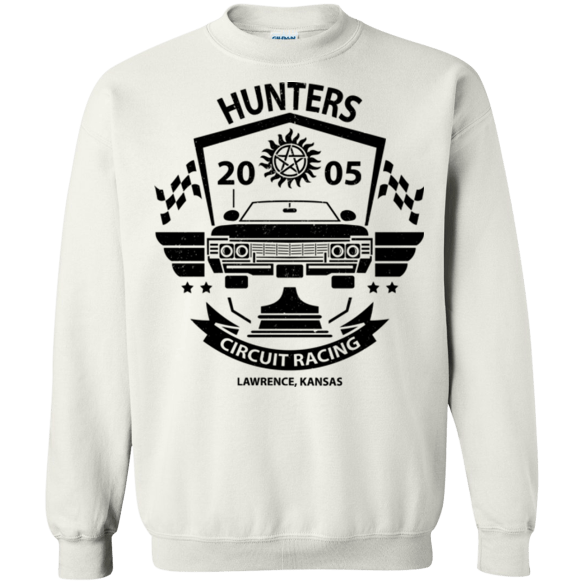Sweatshirts White / Small Hunters Circuit Crewneck Sweatshirt