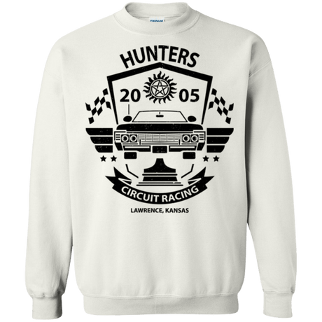Sweatshirts White / Small Hunters Circuit Crewneck Sweatshirt
