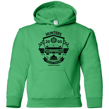 Sweatshirts Irish Green / YS Hunters Circuit Youth Hoodie