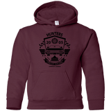 Sweatshirts Maroon / YS Hunters Circuit Youth Hoodie