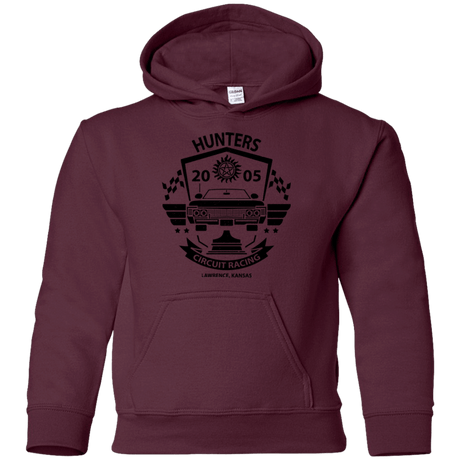 Sweatshirts Maroon / YS Hunters Circuit Youth Hoodie