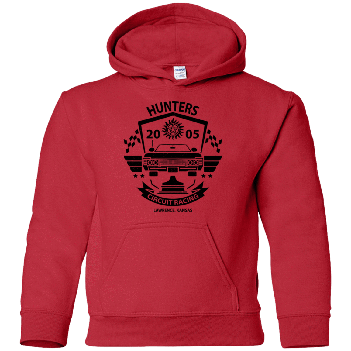 Sweatshirts Red / YS Hunters Circuit Youth Hoodie